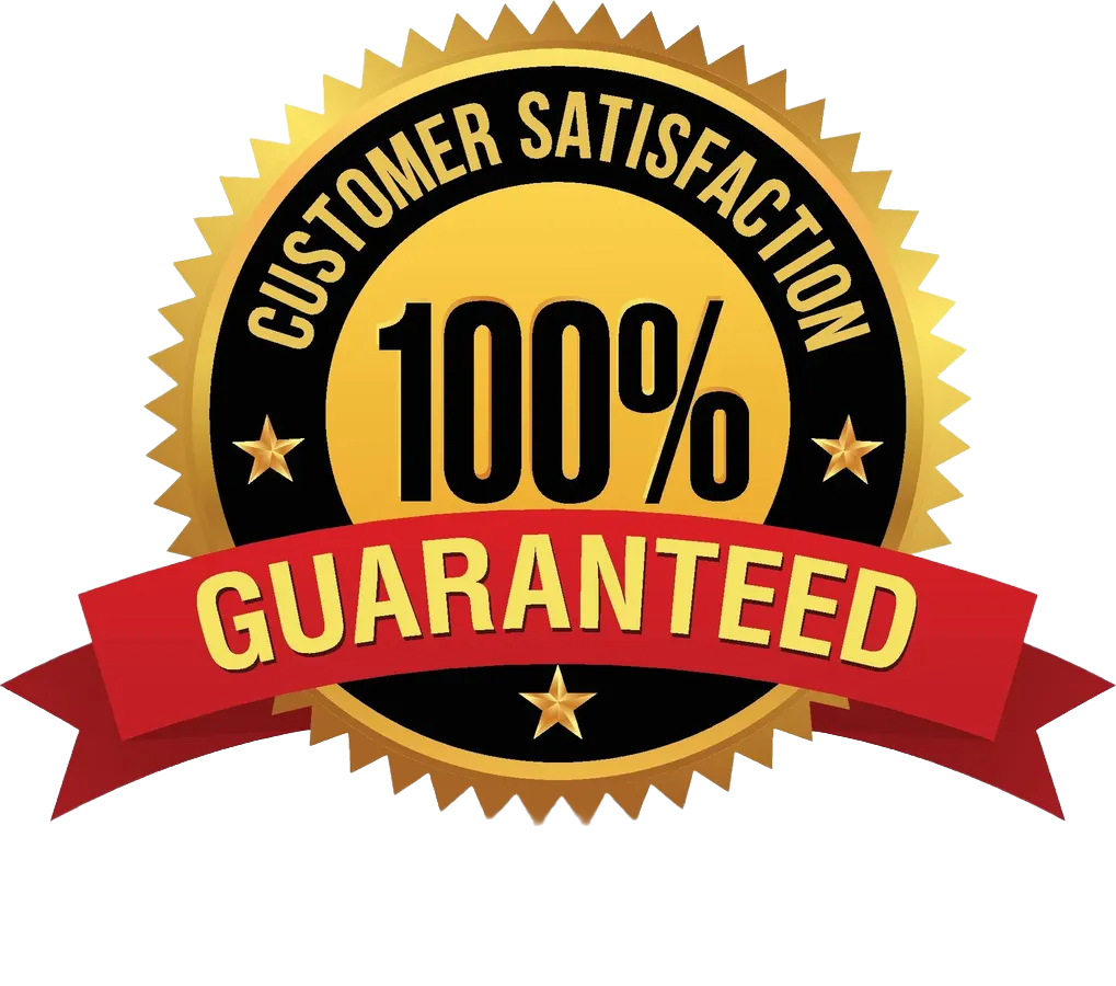 100% Satisfaction Guaranteed